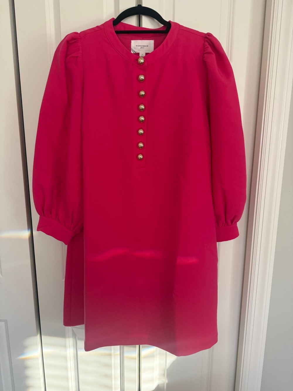 Pomander Place Cherise Pink Samantha Mini Dress